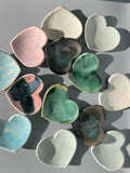 mini heart dishes
