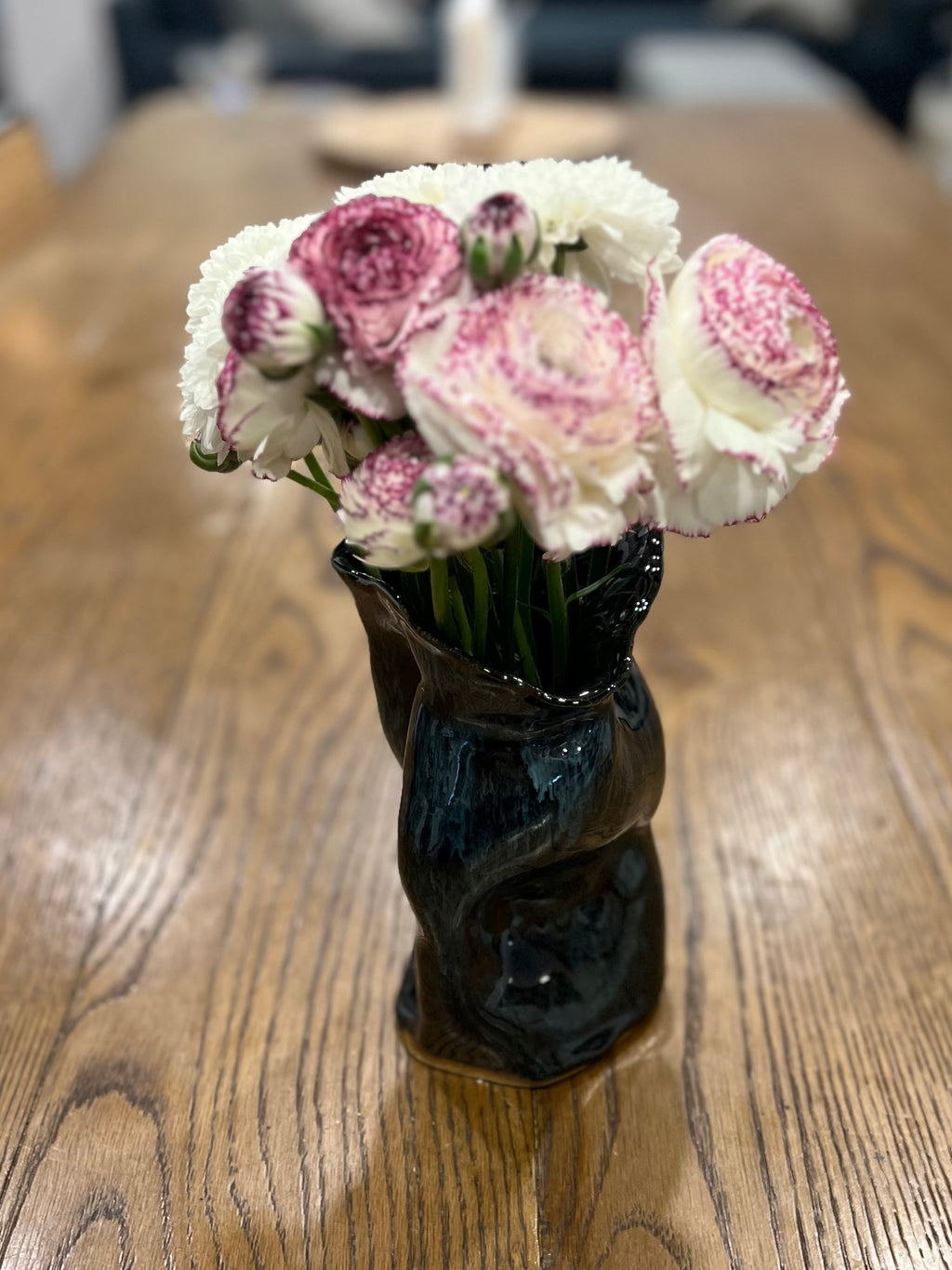 Dark Slouchy vase
